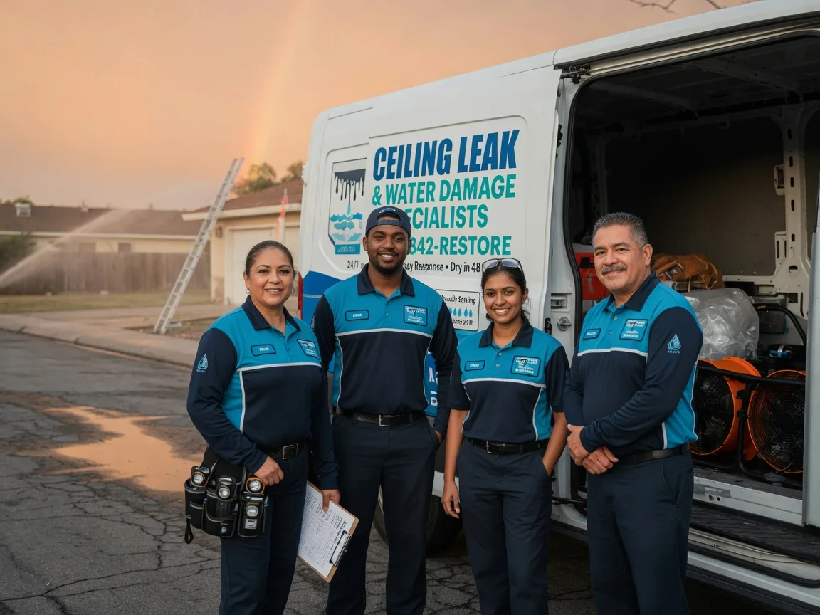Ceiling Leak Cleanup company in Siren, WI
