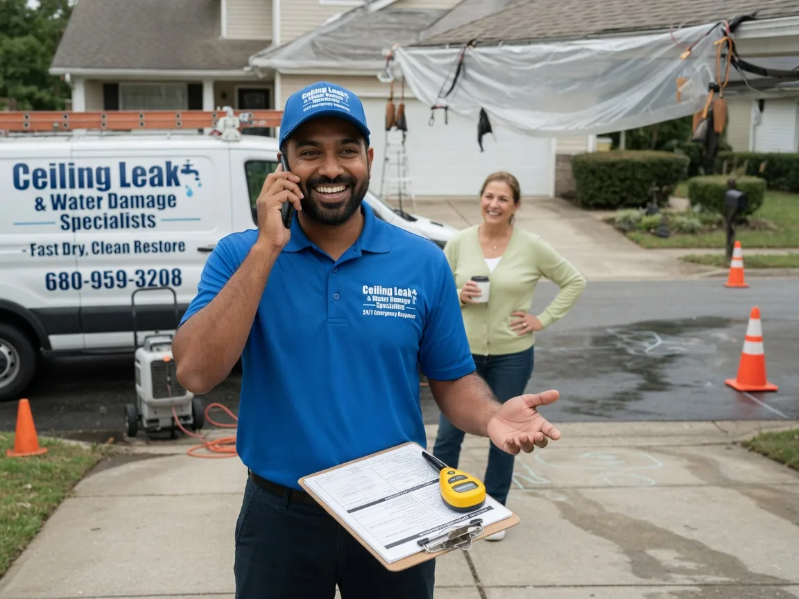 Ceiling Leak Cleanup Siren, WI FAQs